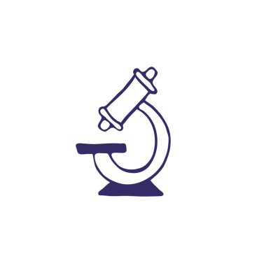 Tıbbi el çizimi simgesi beyaz arkaplanda izole edilmiş. Basit bir çizgi film sembolü. Vektör illüstrasyonu.