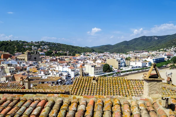 Gamla stan i Tossa de mar, Costa Brava, Spanien — Stockfoto