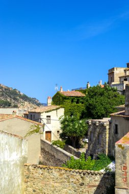 Old Town Tossa de Mar, Costa Brava, İspanya