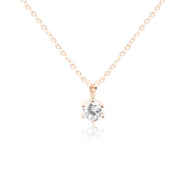 Altın kolye üzerinde beyaz izole