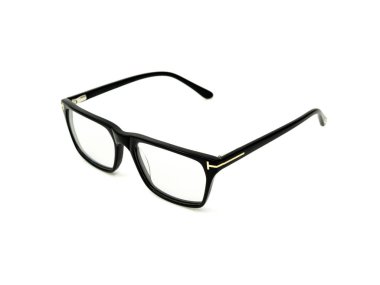 Beyaz izole moda gözlük