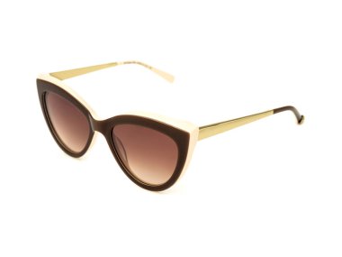 moda güneş gözlüğü üzerinde beyaz izole