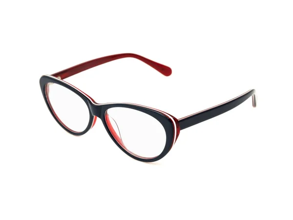Óculos de moda isolados em branco — Fotografia de Stock