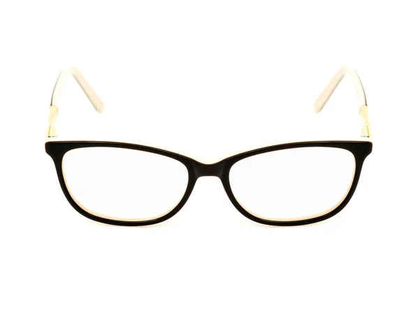 Occhiali di moda isolati su bianco — Foto Stock