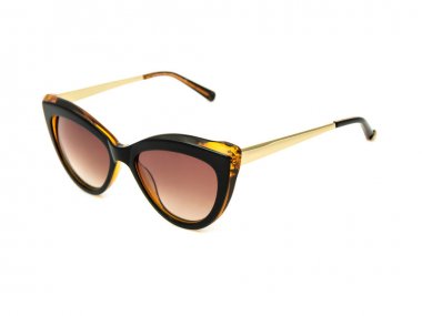 moda güneş gözlüğü üzerinde beyaz izole