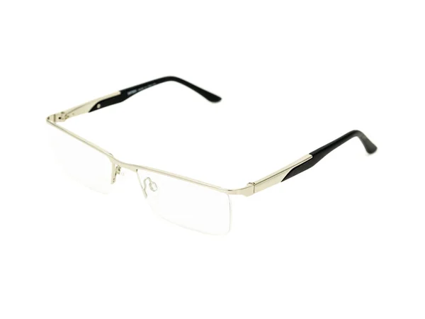 패션 안경 흰색 절연 — 스톡 사진