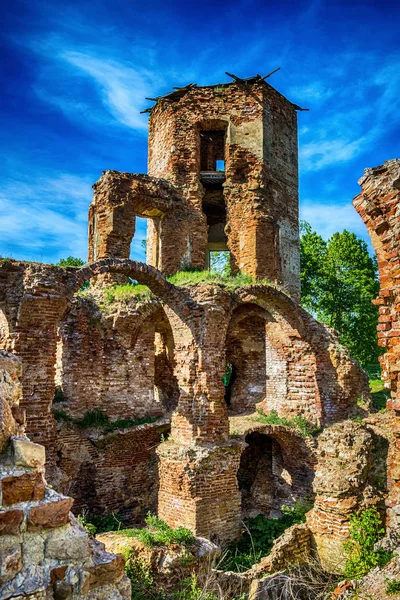 Ruinas del antiguo castillo — Foto de Stock
