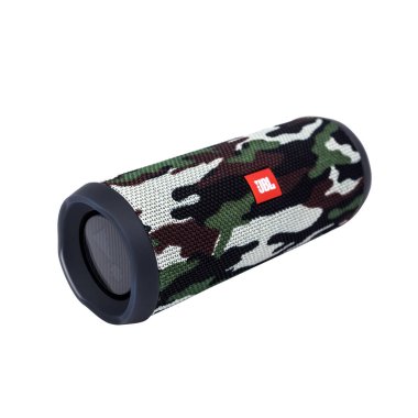 Minsk, Beyaz Rusya - Eylül 1, 2017: üzerinde izole Jbl bluetooth sözcü 