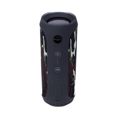 Minsk, Beyaz Rusya - Eylül 1, 2017: üzerinde izole Jbl bluetooth sözcü 