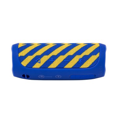 Minsk, Beyaz Rusya - Eylül 1, 2017: üzerinde izole Jbl bluetooth sözcü 