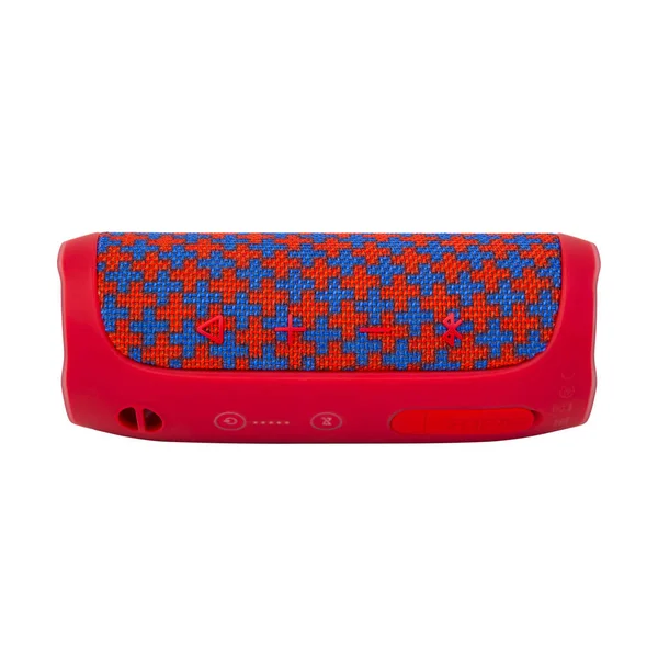 Minsk, Beyaz Rusya - Eylül 1, 2017: üzerinde izole Jbl bluetooth sözcü 