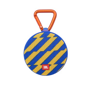 Minsk, Beyaz Rusya - Eylül 1, 2017: üzerinde izole Jbl bluetooth sözcü 