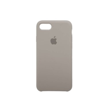 Minsk, Beyaz Rusya - Eylül 1, 2017: beyaz izole iphone durumda