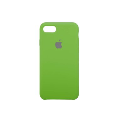 Minsk, Beyaz Rusya - Eylül 1, 2017: beyaz izole iphone durumda
