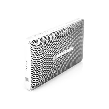 Minsk, Beyaz Rusya - Eylül 1, 2017: Harman / kardon bluetooth sözcü 