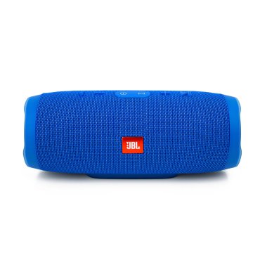 Minsk, Beyaz Rusya - Eylül 1, 2017: üzerinde izole Jbl bluetooth sözcü 