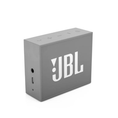 Minsk, Beyaz Rusya - Eylül 1, 2017: üzerinde izole Jbl bluetooth sözcü 