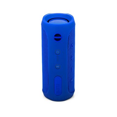 Minsk, Beyaz Rusya - Eylül 1, 2017: üzerinde izole Jbl bluetooth sözcü 