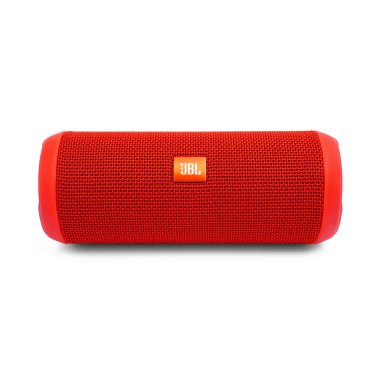 Minsk, Beyaz Rusya - Eylül 1, 2017: üzerinde izole Jbl bluetooth sözcü 