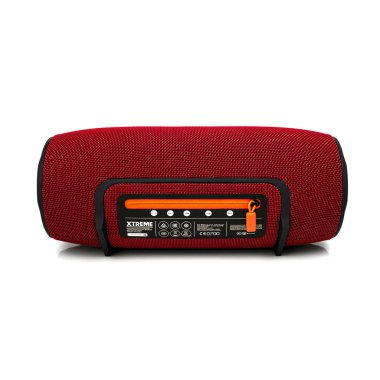 Minsk, Beyaz Rusya - Eylül 1, 2017: üzerinde izole Jbl bluetooth sözcü 