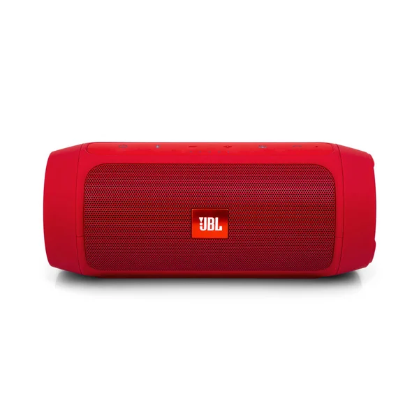 Minsk, Beyaz Rusya - Eylül 1, 2017: üzerinde izole Jbl bluetooth sözcü 