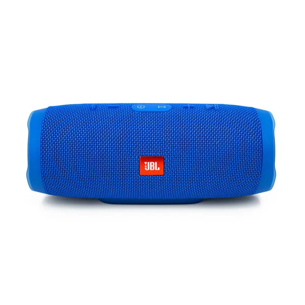 Minsk, Beyaz Rusya - Eylül 1, 2017: üzerinde izole Jbl bluetooth sözcü 