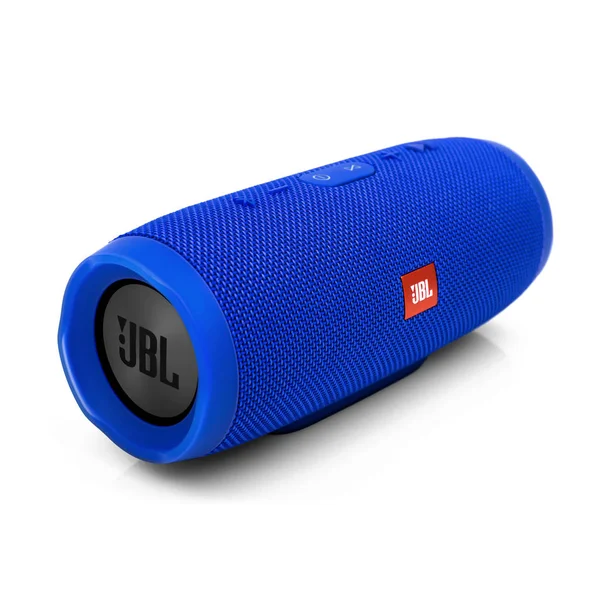 Minsk, Belarus - 1 Set, 2017: Bluetooth Speaker JBL isolado em — Fotografia de Stock