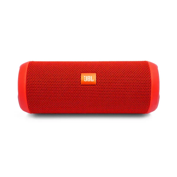 Minsk, Beyaz Rusya - Eylül 1, 2017: üzerinde izole Jbl bluetooth sözcü 