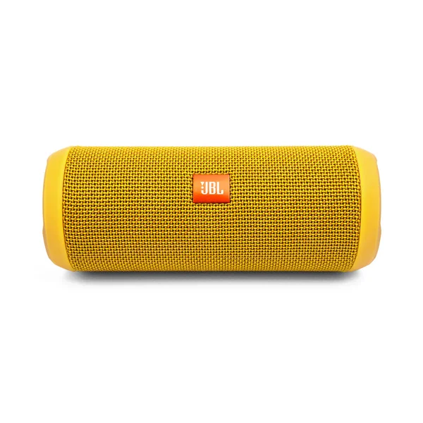 Minsk, Belarus - 1 Set, 2017: Bluetooth Speaker JBL isolado em — Fotografia de Stock