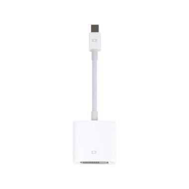 Minsk, Beyaz Rusya - 5 Ekim, 2017: HDMI-DVI adaptörü Apple tarafından geliştirilmiş 