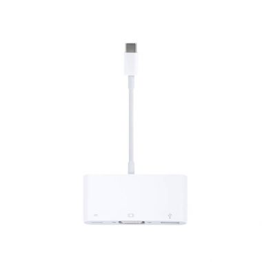 Minsk, Beyaz Rusya - 5 Ekim, 2017: Usb-C Vga çok bağlantı noktalı bağdaştırıcı