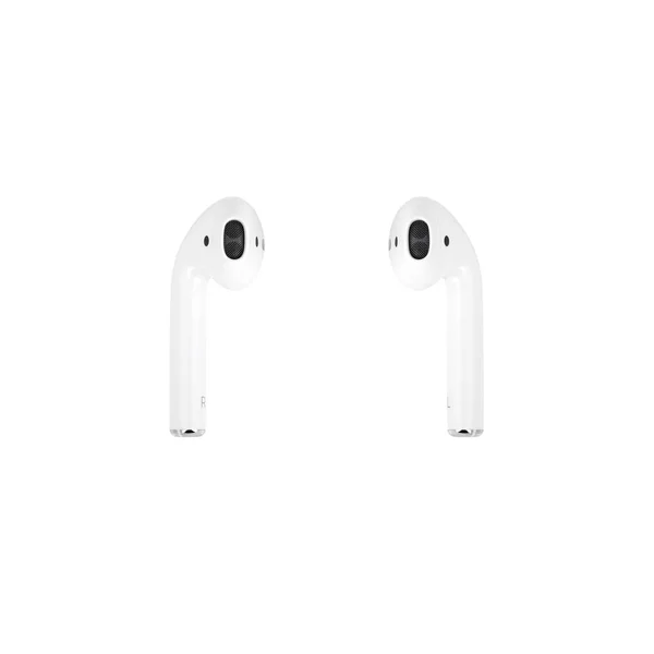 Minsk, Beyaz Rusya - 5 Ekim, 2017: Apple Airpods kablosuz kulaklık