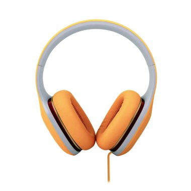 beyaz izole kulaklık