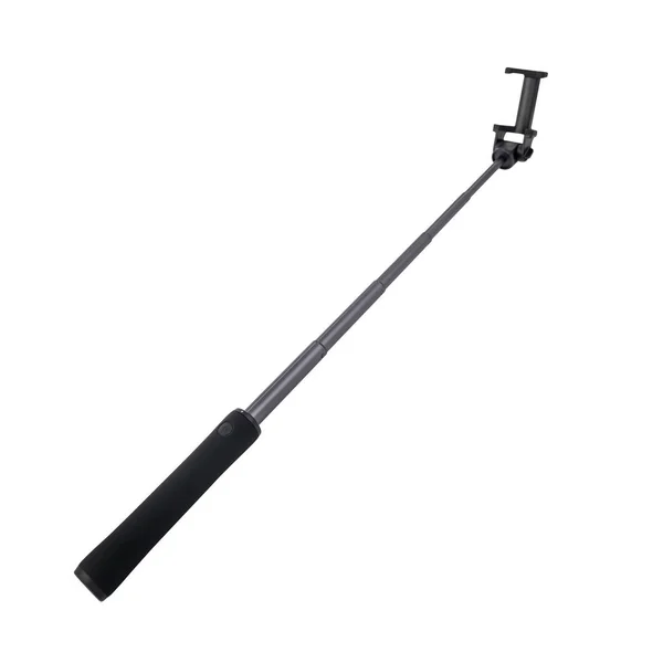 Selfie stick geïsoleerd op wit — Stockfoto