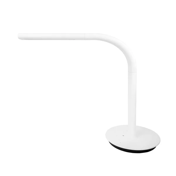 Beyaz izole akıllı masa lambası — Stok fotoğraf