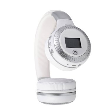 beyaz izole kulaklık