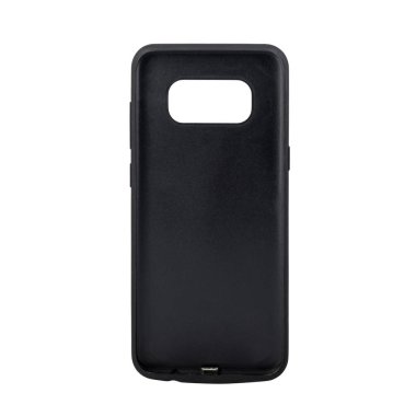 Cep telefonu pil durum üzerinde beyaz izole