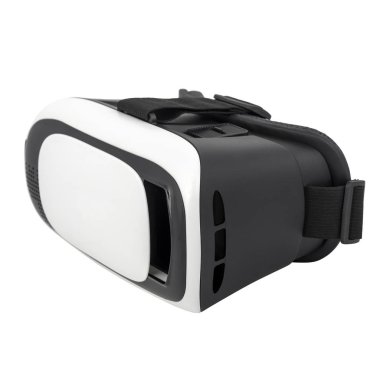 Beyaz izole sanal gerçeklik kask