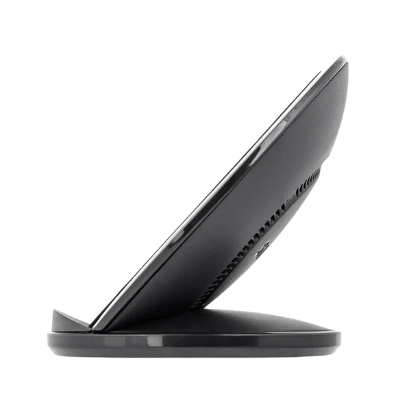 Wireless charger isolated on white — Stock Photo, Image