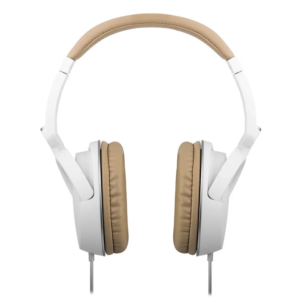 Auriculares aislados en un blanco — Foto de Stock