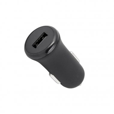 beyaz izole usb araç şarj cihazı