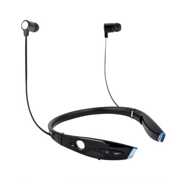 beyaz izole kulaklık