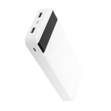 beyaz izole güç banka