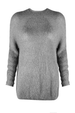 Moda kadınının elbisesi beyaz arka planda izole edilmiş