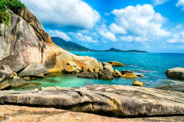 Praia Incrível Uma Ilha Tailândia — Fotografia de Stock