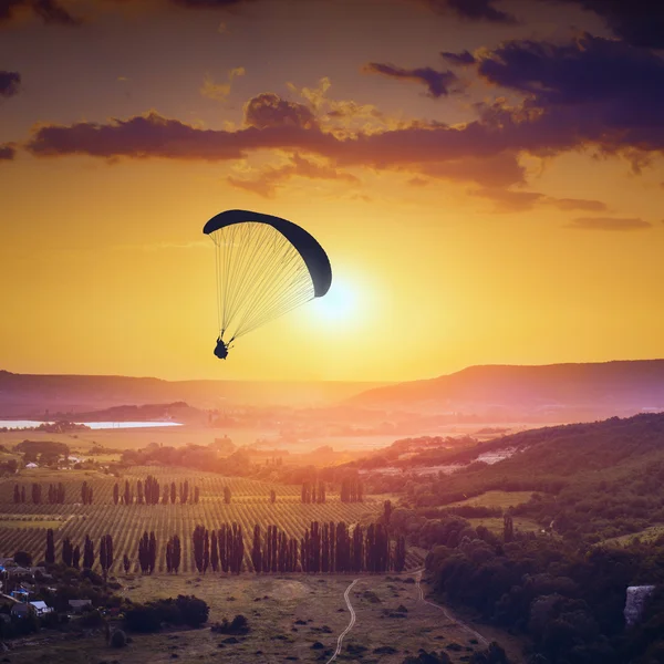 Above Kachinskaya valley — Stockfoto