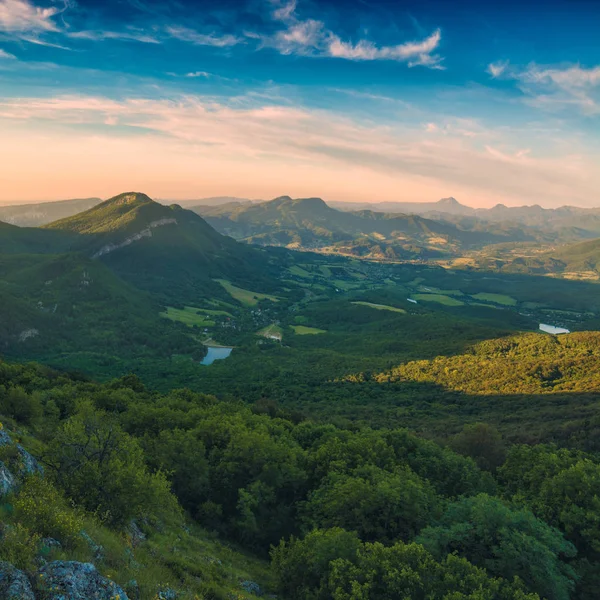 Вид на Крымскую гору — стоковое фото