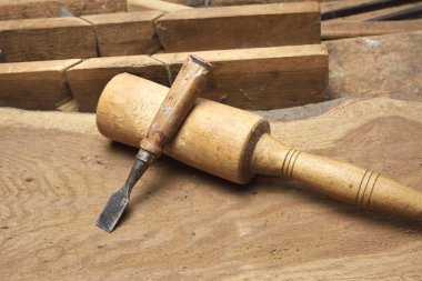 ahşap çalışma uçakla marangoz