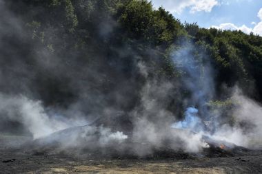 Ormanda kömür üretiminin geleneksel yolu