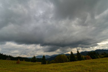 Kırsalda sonbahar manzarası